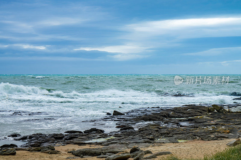 Waipapa Point灯塔，南岛，新西兰